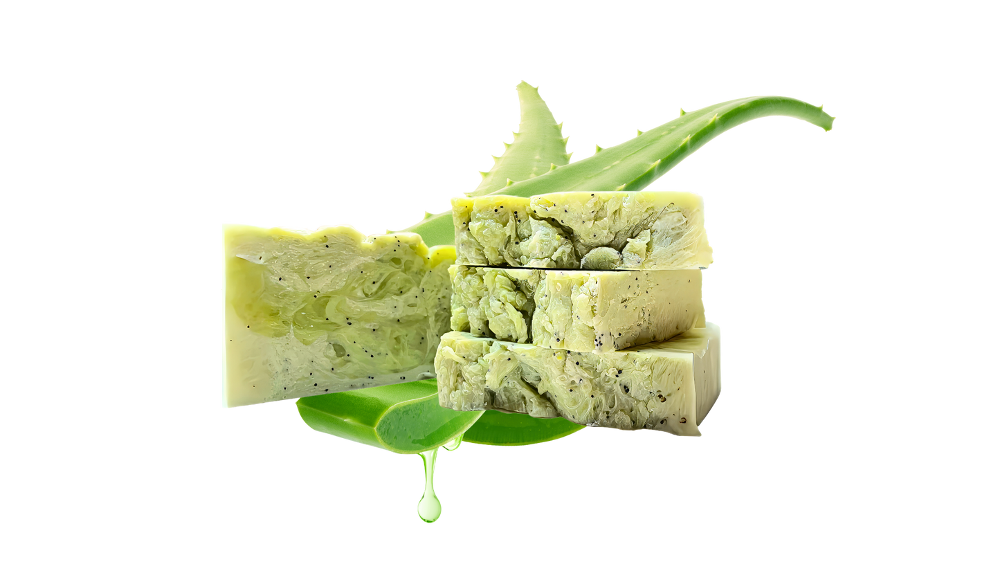 Reign Aloe & Poppyseed Soap Bar